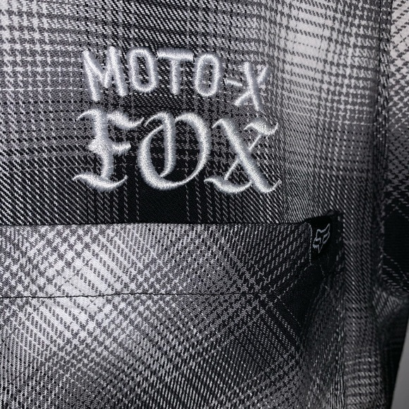 Fox Racing Womens Long Flannel Shirt/dress - Picture 7 of 15